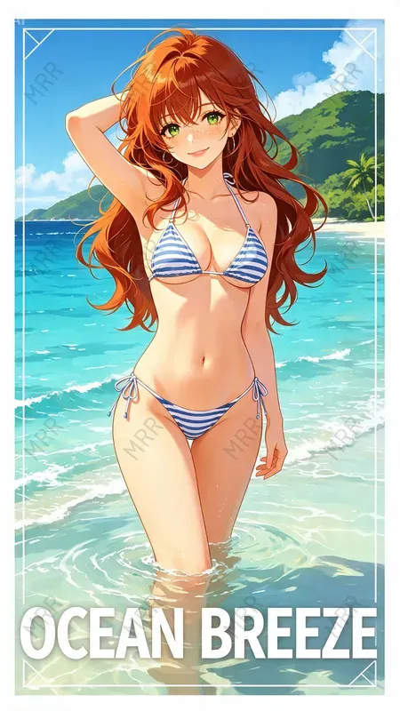 Tropical Anime Beach Girls