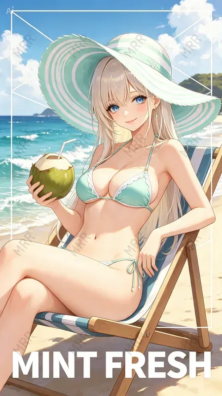 Tropical Anime Beach Girls