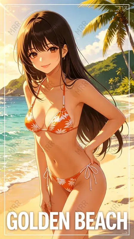 Tropical Anime Beach Girls
