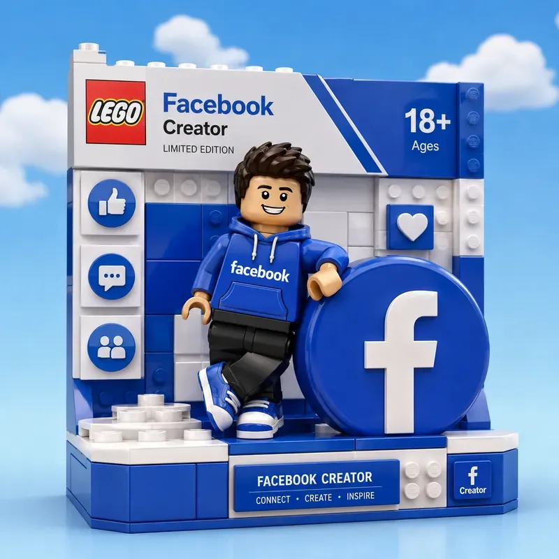 Lego Social Media Display Kits