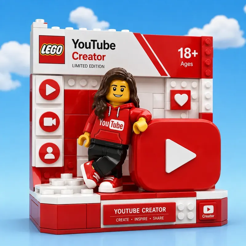 Lego Social Media Display Kits