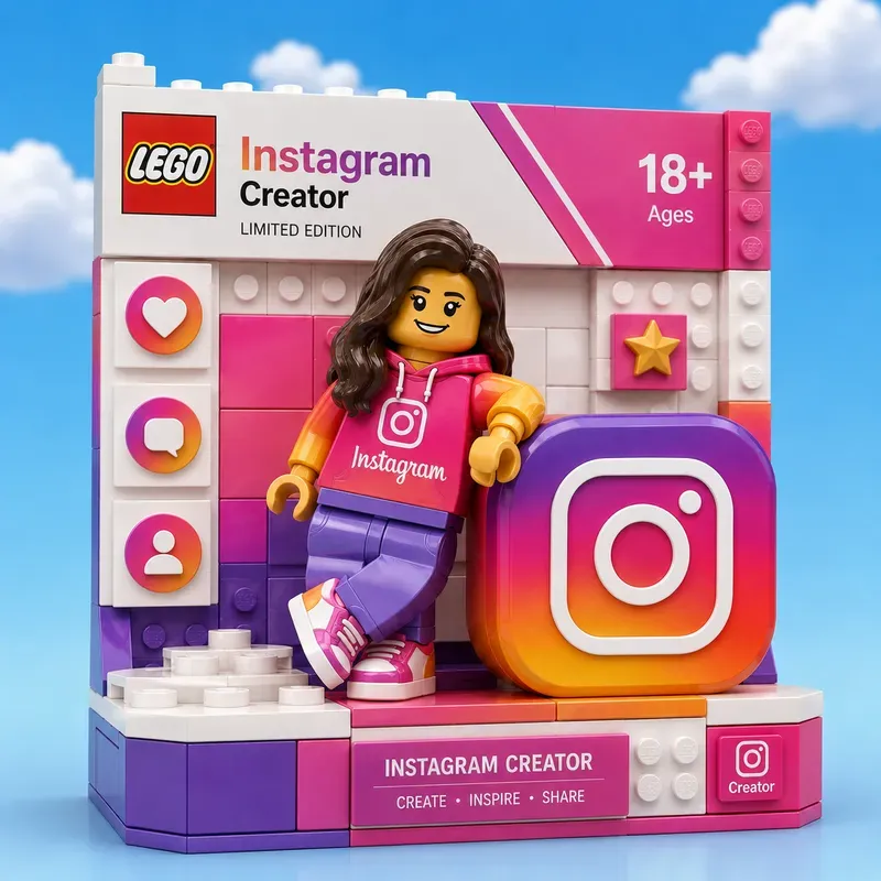 Lego Social Media Display Kits