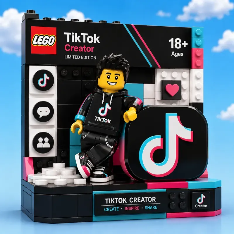 Lego Social Media Display Kits