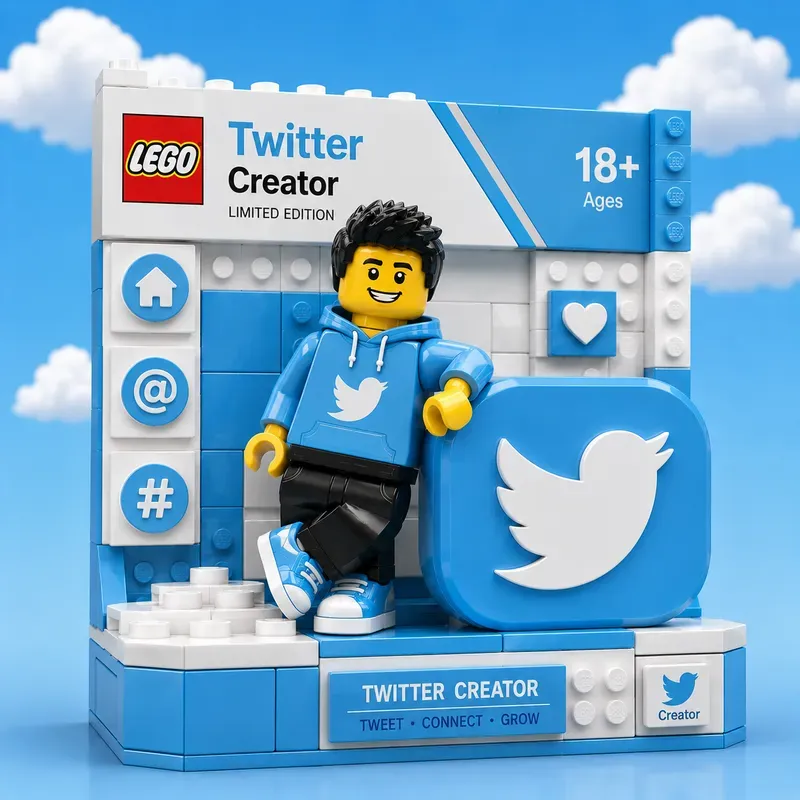Lego Social Media Display Kits