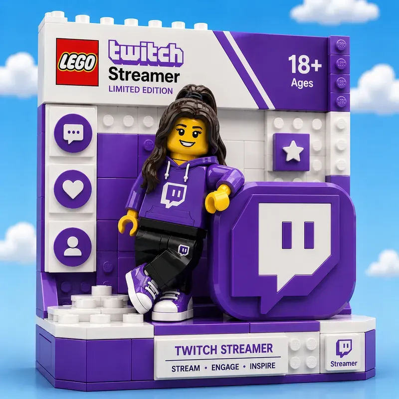 Lego Social Media Display Kits
