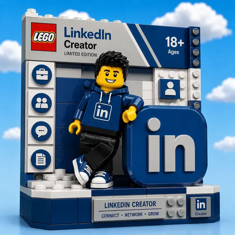 Lego Social Media Display Kits