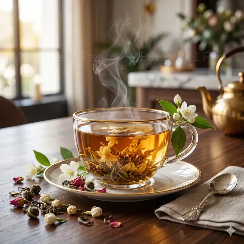 Luxury Tea Ritual Art