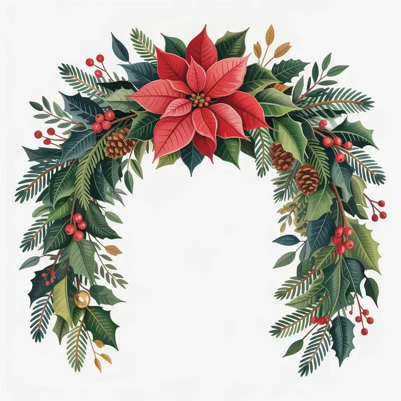 Christmas Greenery Arrangements