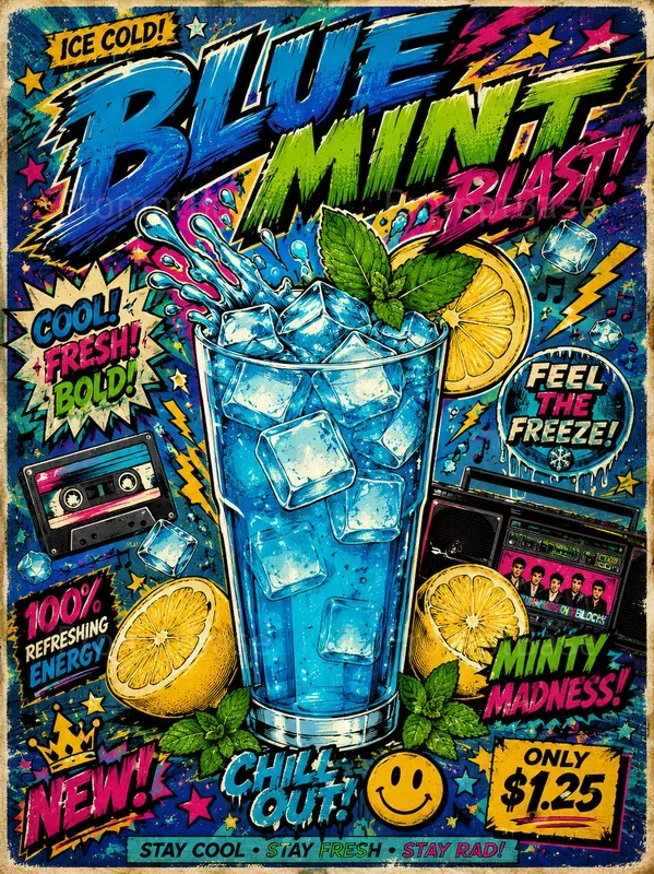 90s Cartoon Poster Generator
