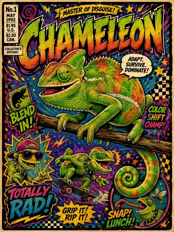 90s Cartoon Poster Generator