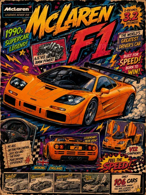90s Cartoon Poster Generator