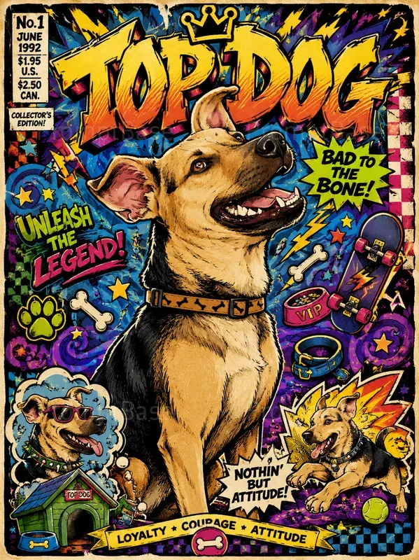 90s Cartoon Poster Generator