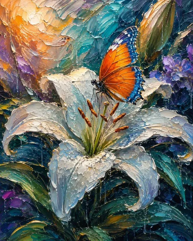 Dreamlike Natures In Bold Impasto
