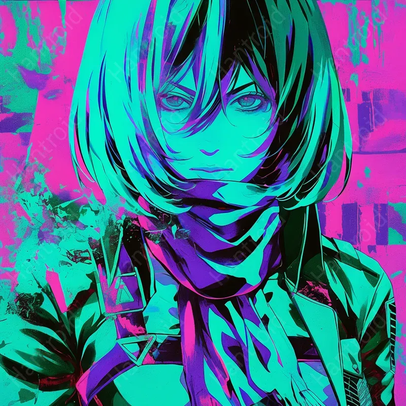 Vivid Anime Heroic Artworks