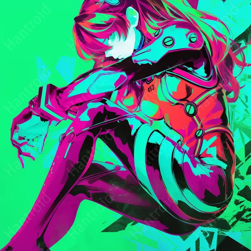 Vivid Anime Heroic Artworks