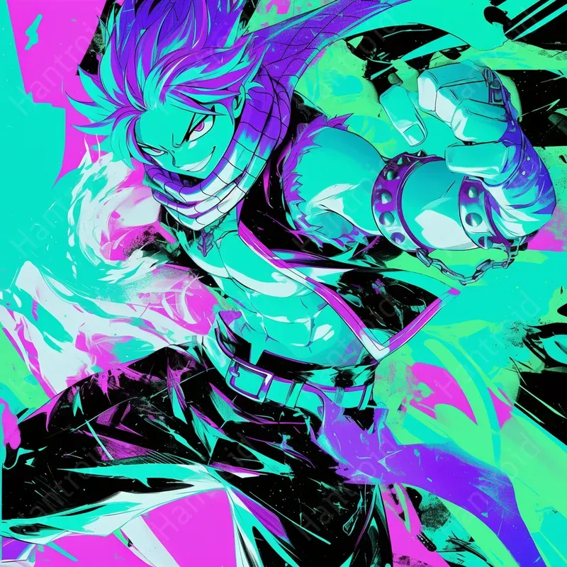 Vivid Anime Heroic Artworks