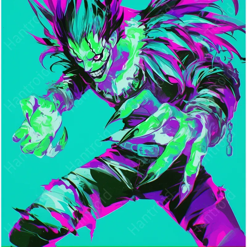 Vivid Anime Heroic Artworks