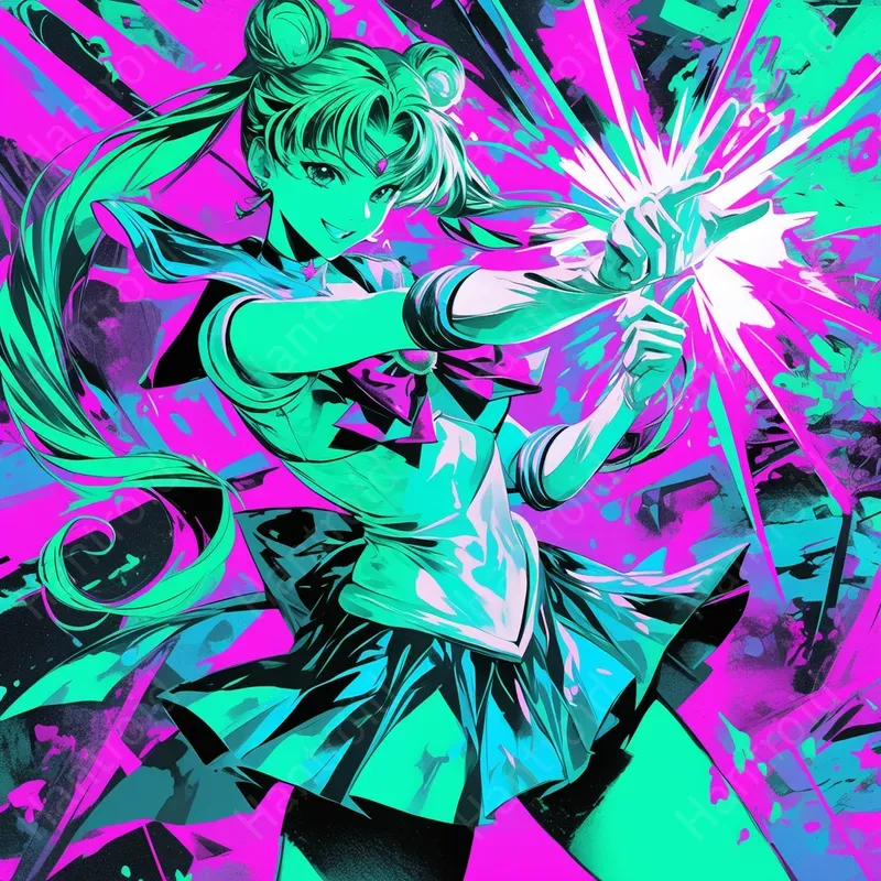 Vivid Anime Heroic Artworks