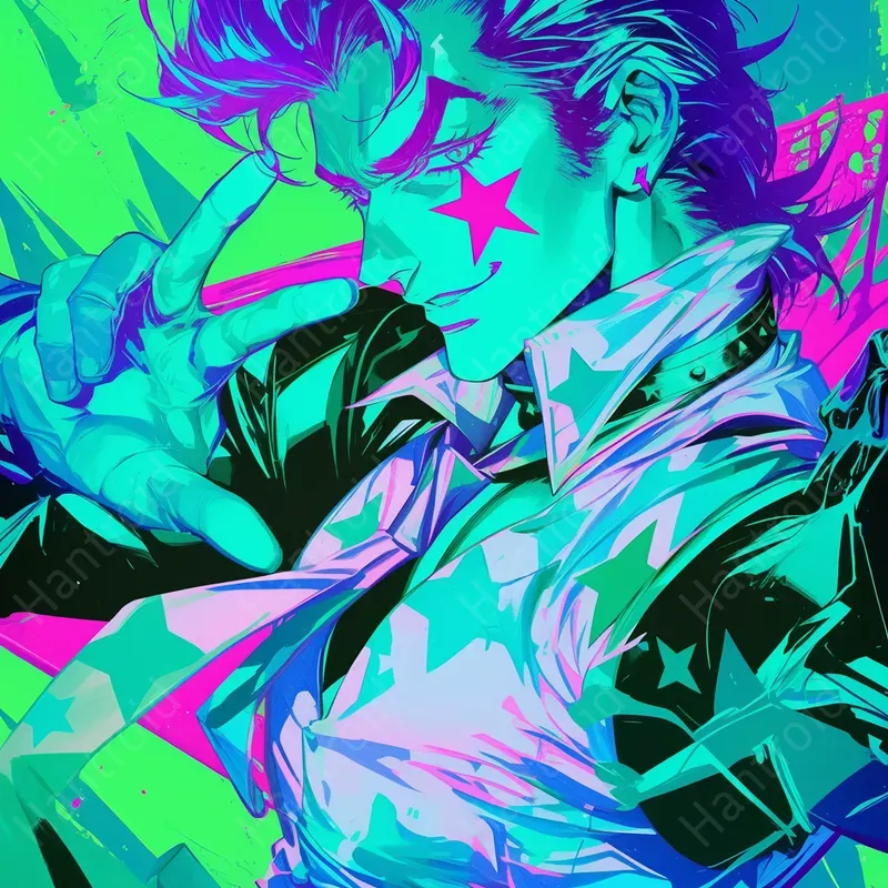 Vivid Anime Heroic Artworks