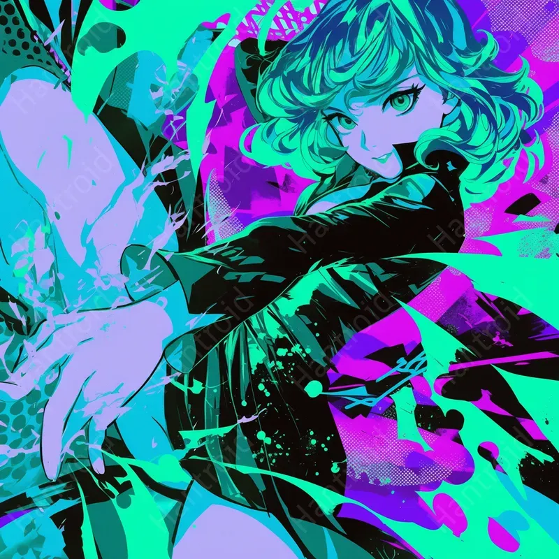 Vivid Anime Heroic Artworks