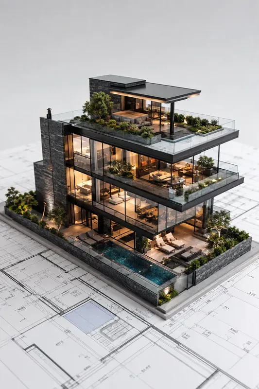 Luxury Architectural Miniatures