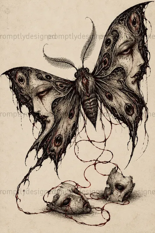Dark Surreal Illustrations