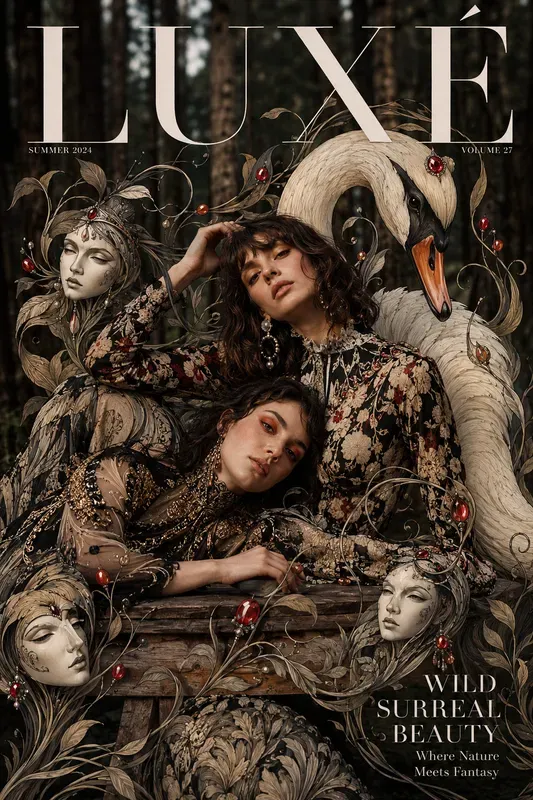 Mixed Media Fashion Magazine Covers