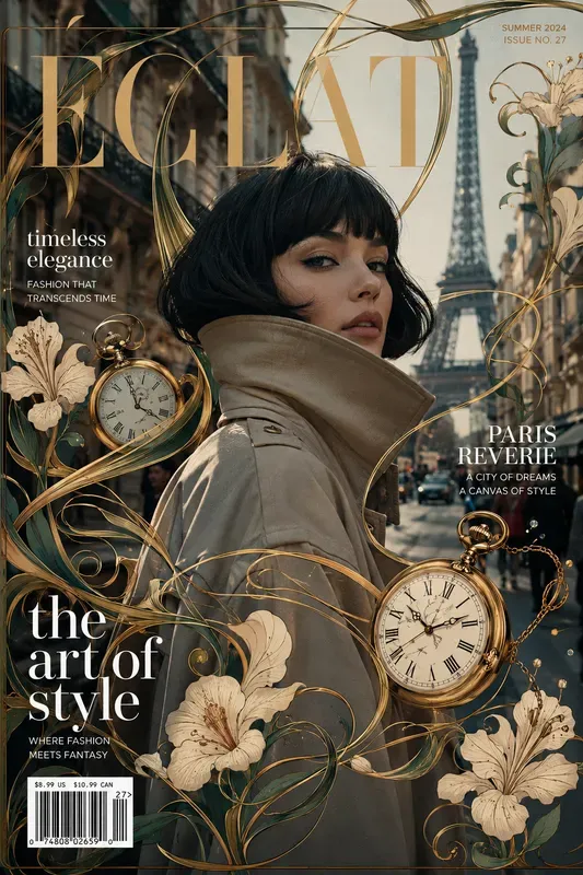 Mixed Media Fashion Magazine Covers