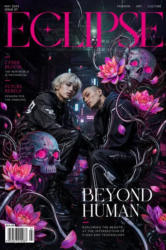 Mixed Media Fashion Magazine Covers