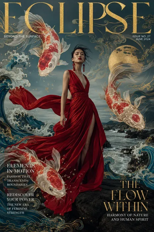 Mixed Media Fashion Magazine Covers