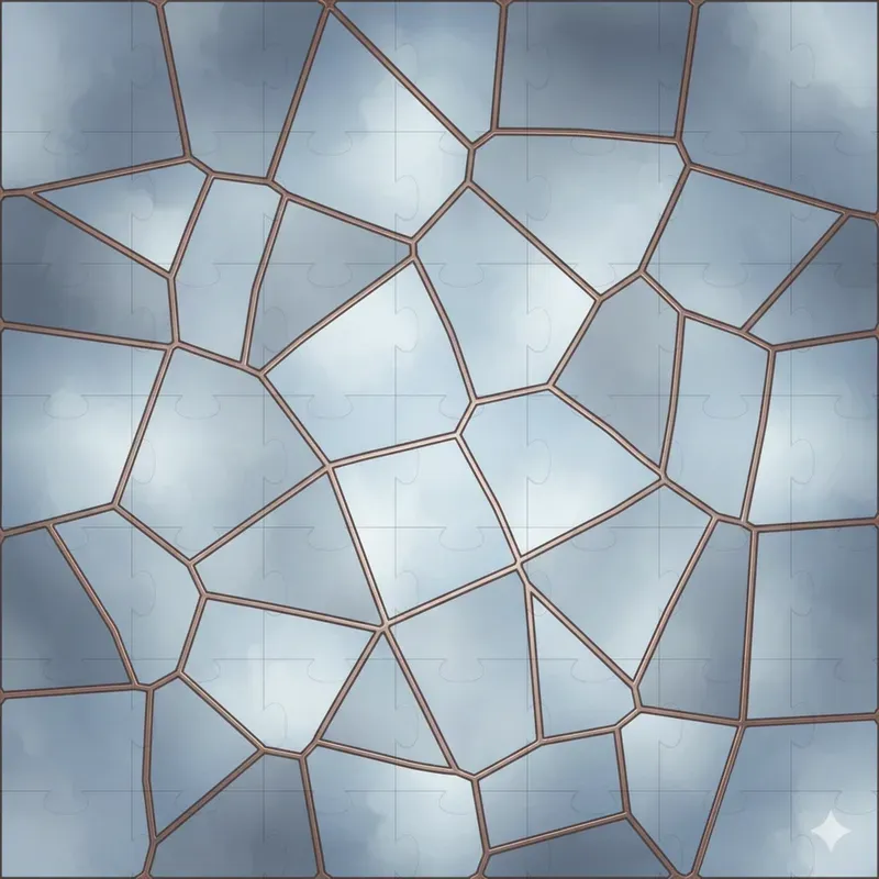 Stained Glass Mosaic Pattern Generator