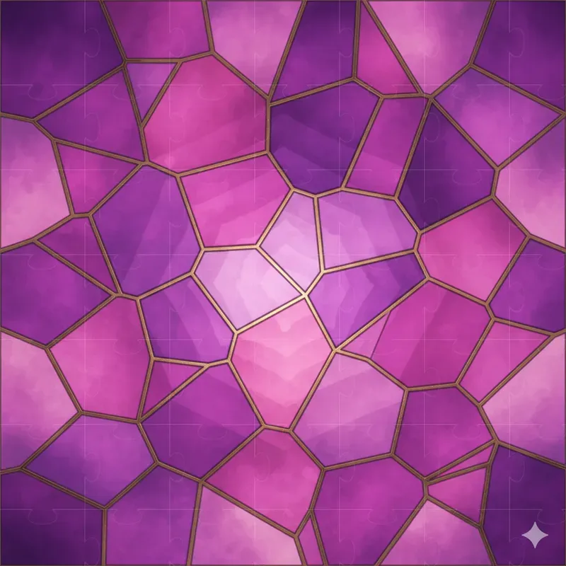 Stained Glass Mosaic Pattern Generator