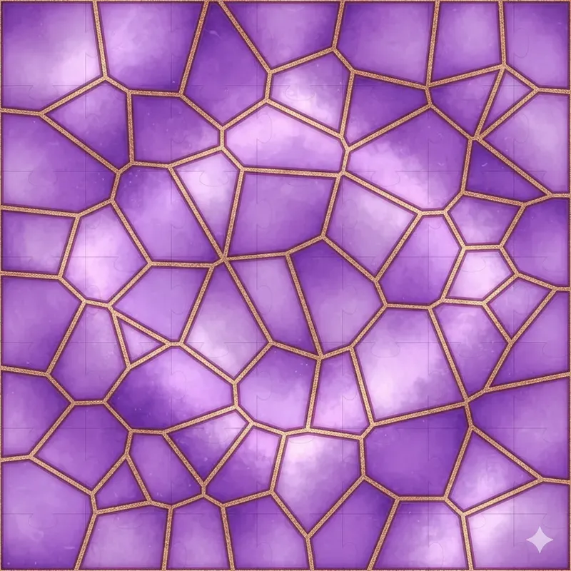 Stained Glass Mosaic Pattern Generator