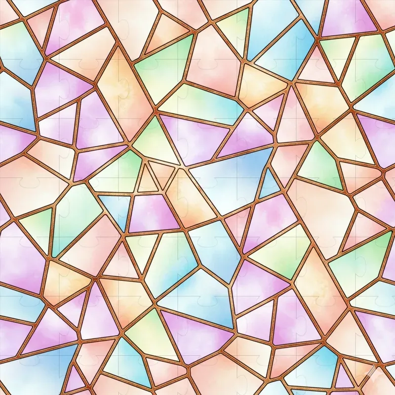 Stained Glass Mosaic Pattern Generator