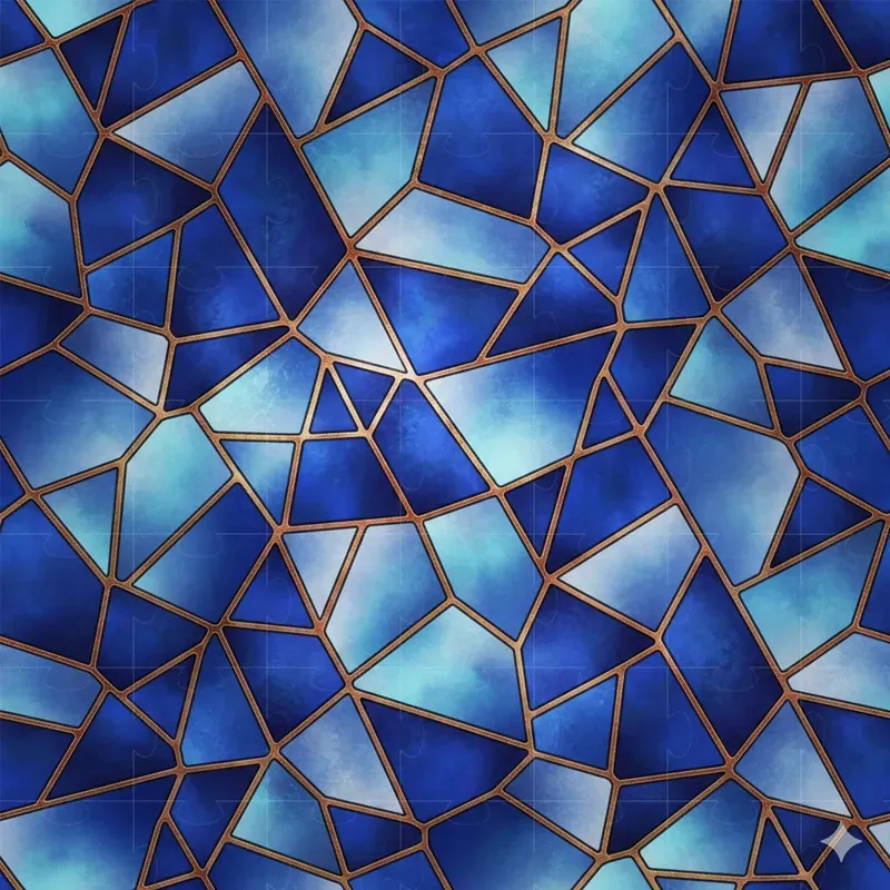 Stained Glass Mosaic Pattern Generator