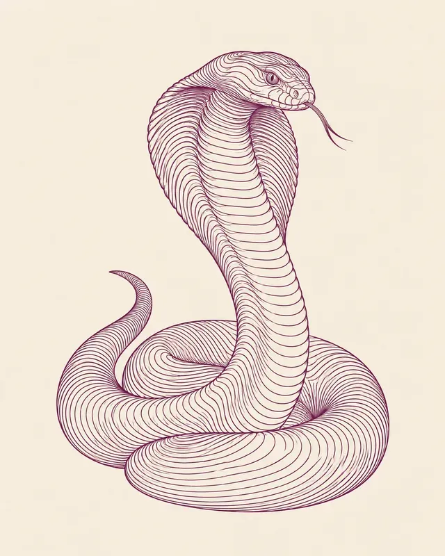 Topographic Contour Line Illustrations