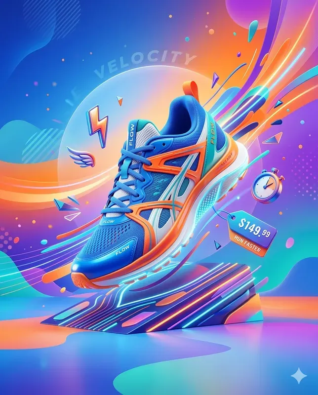 3D Ecommerce Marketing Visuals