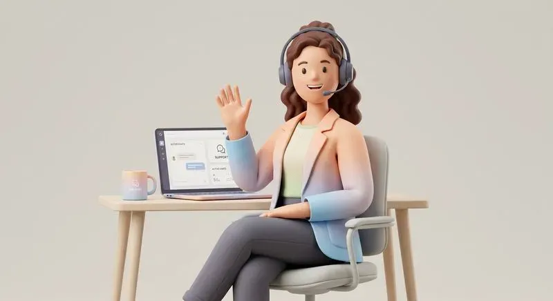 3D Minimalist Business Characters