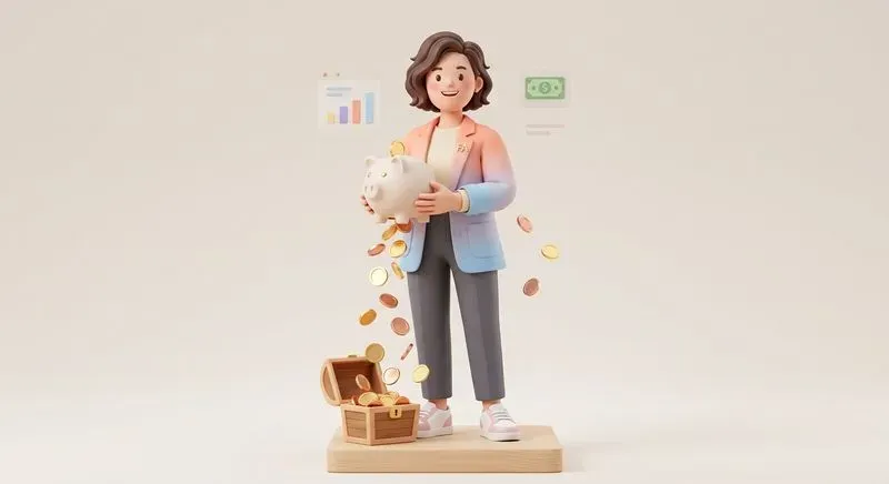 3D Minimalist Business Characters