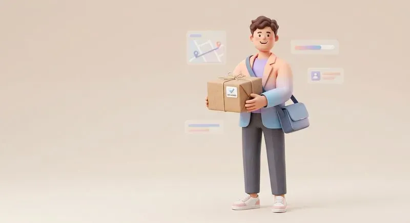 3D Minimalist Business Characters