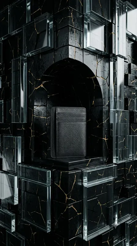 Cracked Lacquer Floating Glass Products