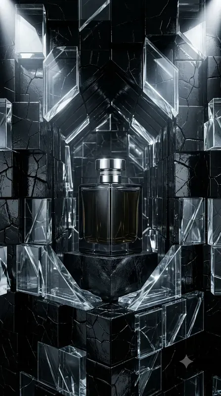 Cracked Lacquer Floating Glass Products