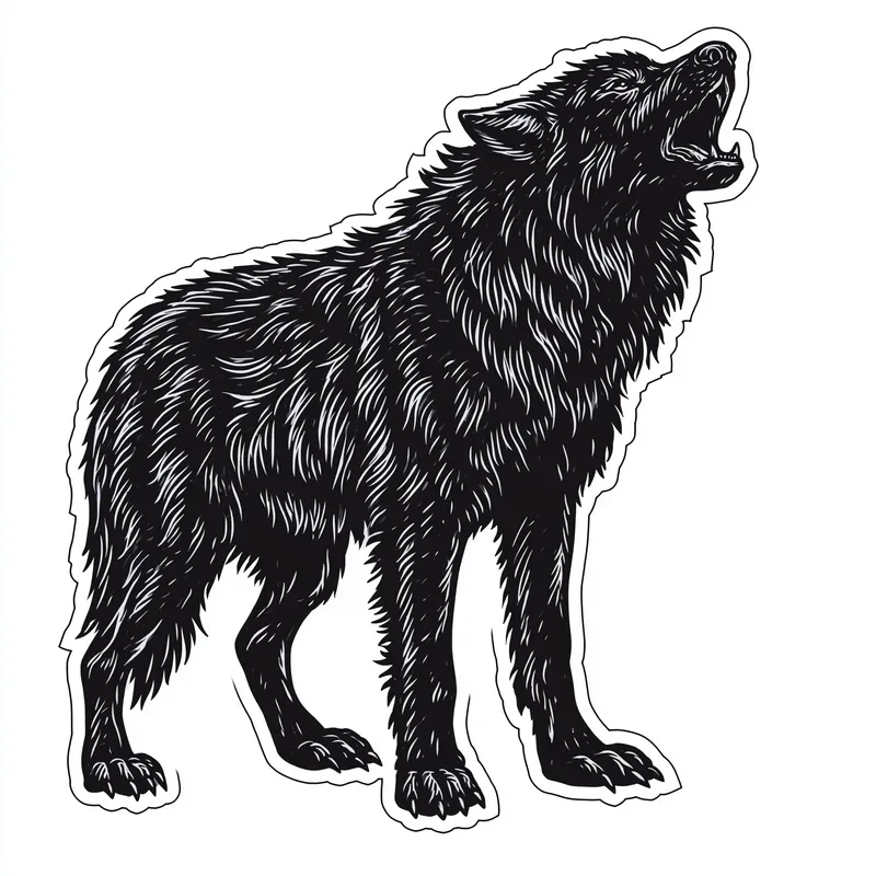 Halloween Scratchboard Sticker Designs