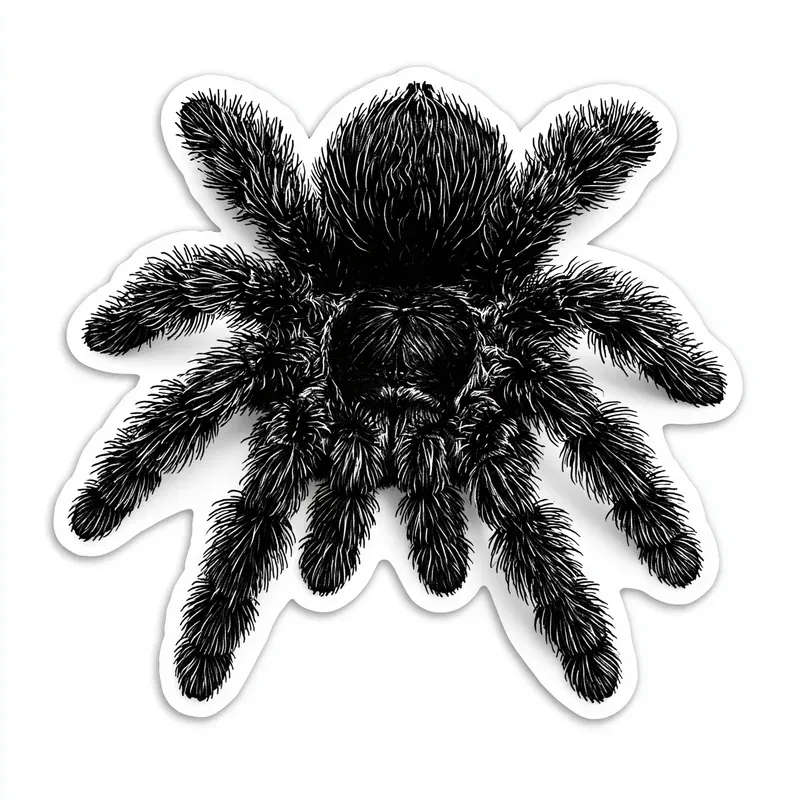 Halloween Scratchboard Sticker Designs