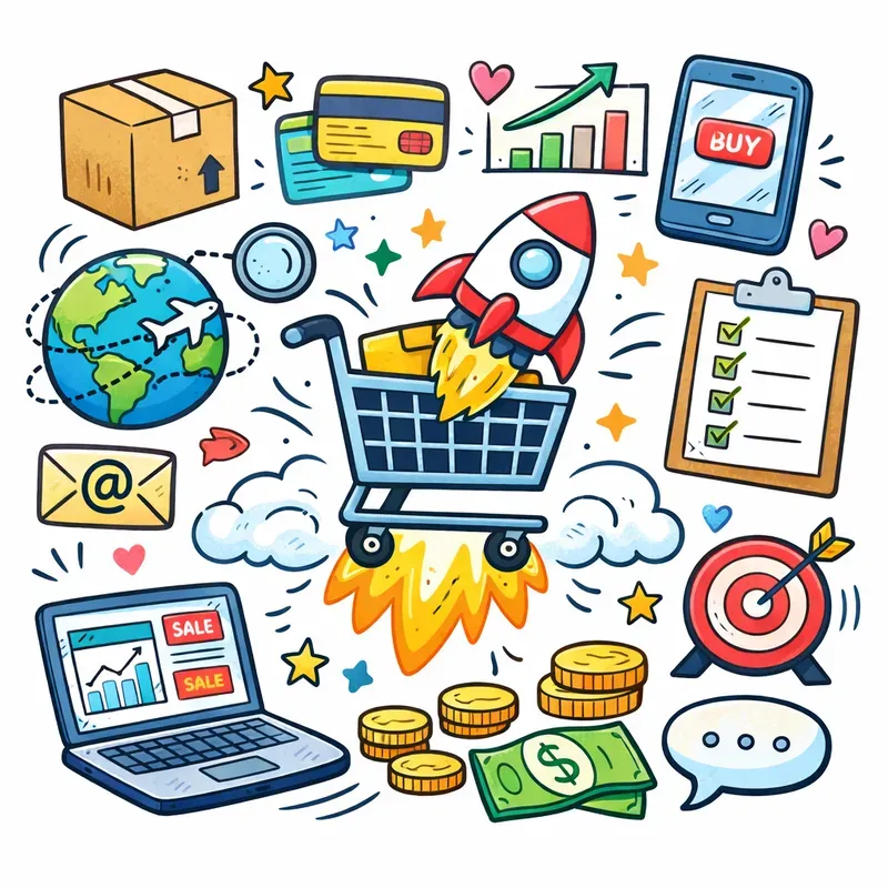 Startup Business Doodle Illustrations