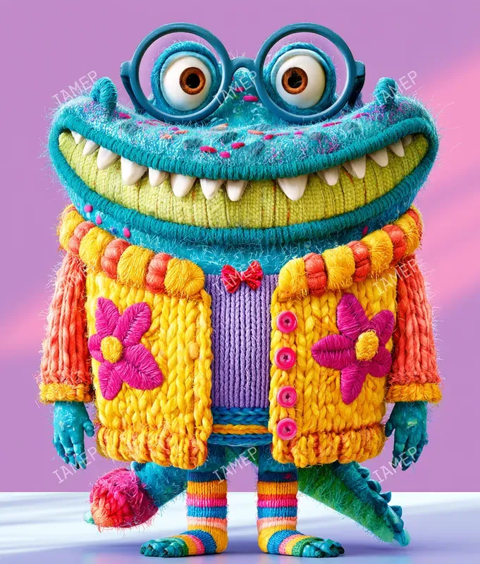 Whimsical Knitted Characters