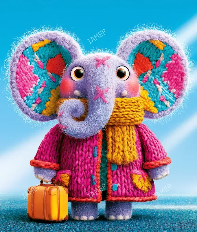 Whimsical Knitted Characters