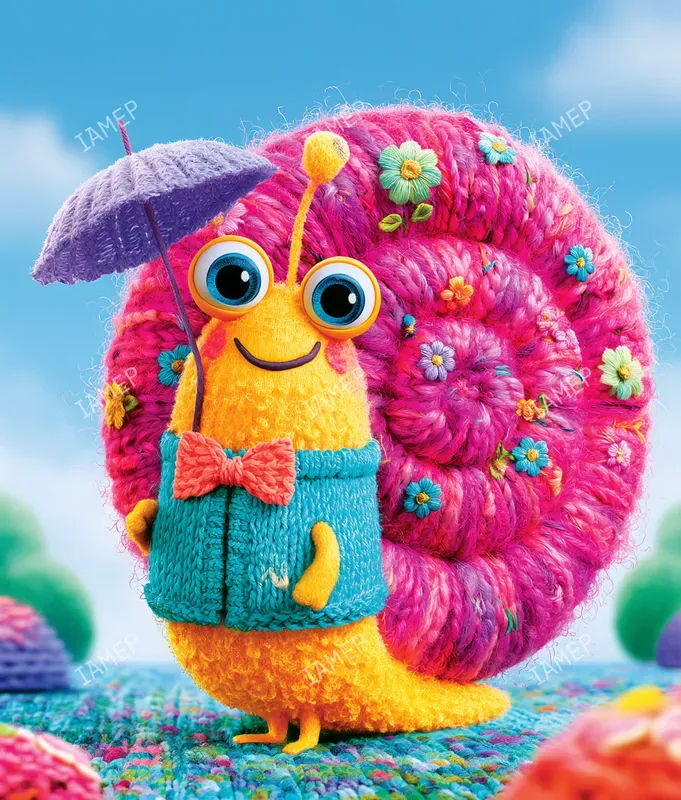 Whimsical Knitted Characters
