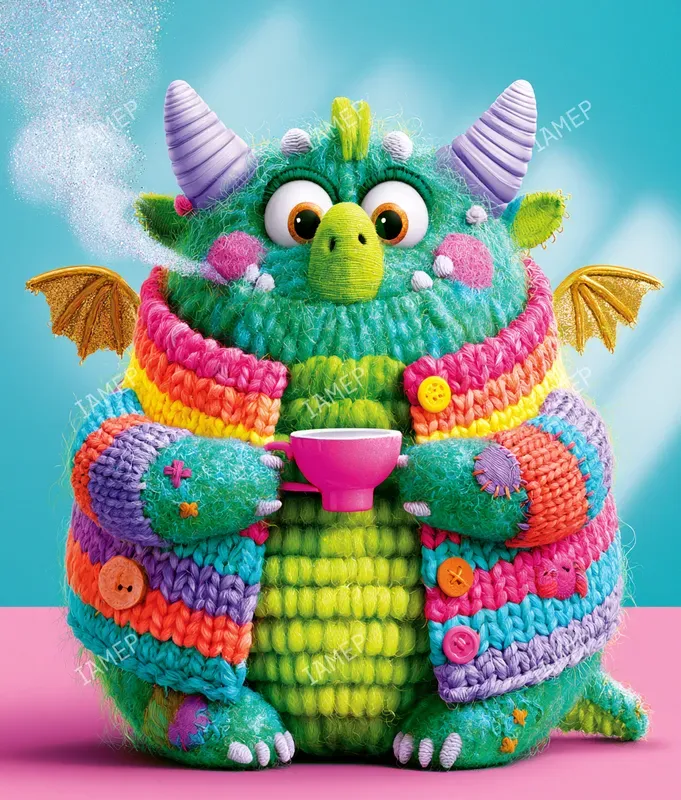 Whimsical Knitted Characters