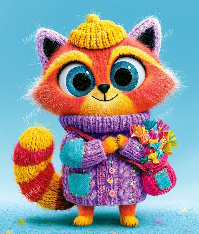 Whimsical Knitted Characters